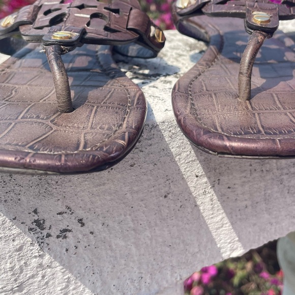 Tory Burch Miller Sandals. - Picture 7 of 12